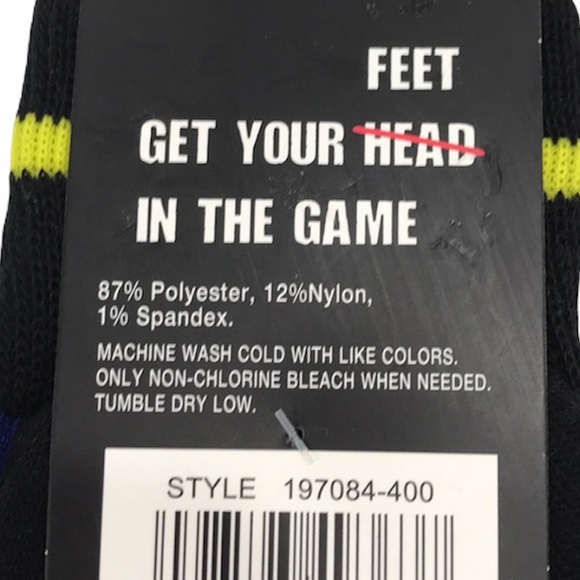 Into Socks Coin Socks, Blue, Yellow - Picture 4 of 5